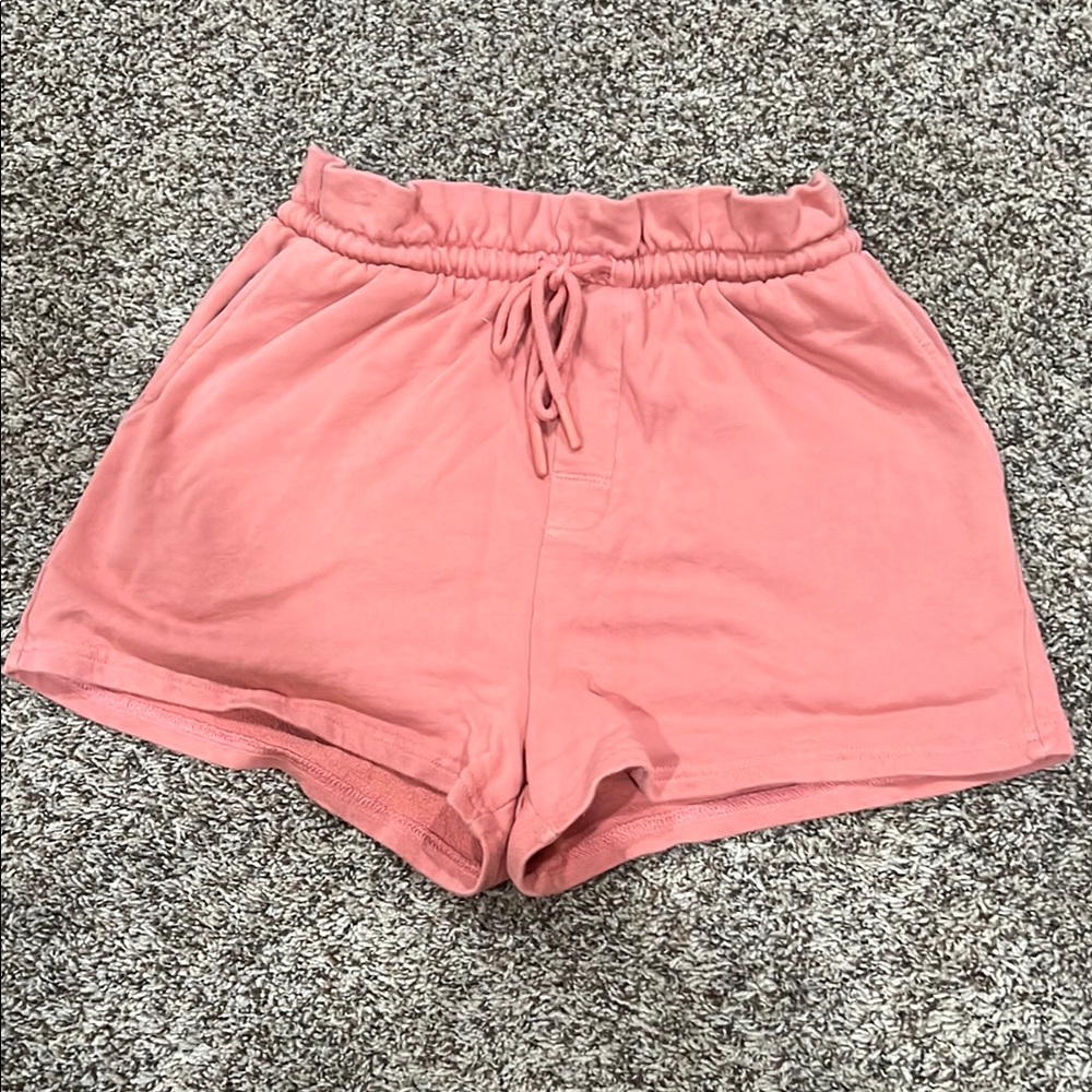 Women's Pink Casual Shorts